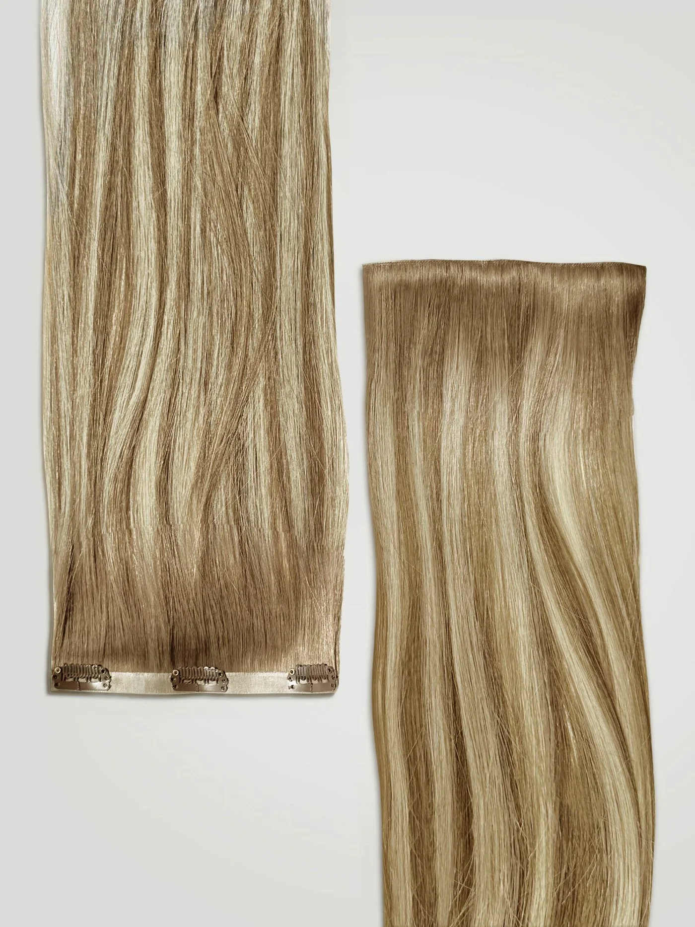 Sunkissed Blonde Balayge Invisible Clip-Ins 22"/55.88cm (140g) - Image 4