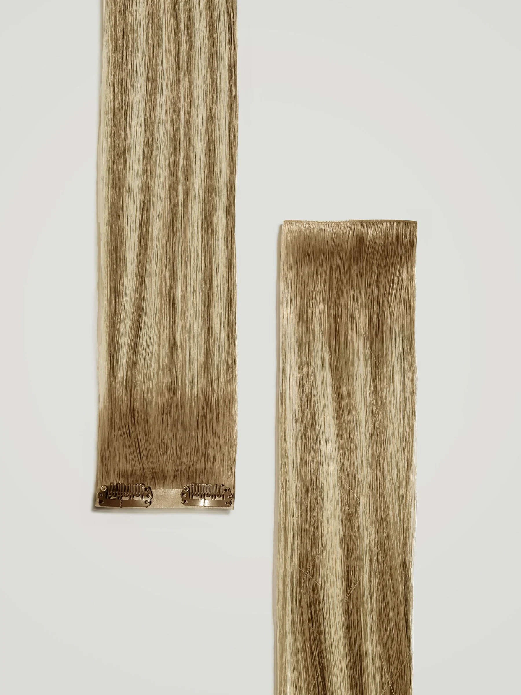 Sunkissed Blonde Balayge Invisible Clip-Ins 22"/55.88cm (140g) - Image 5