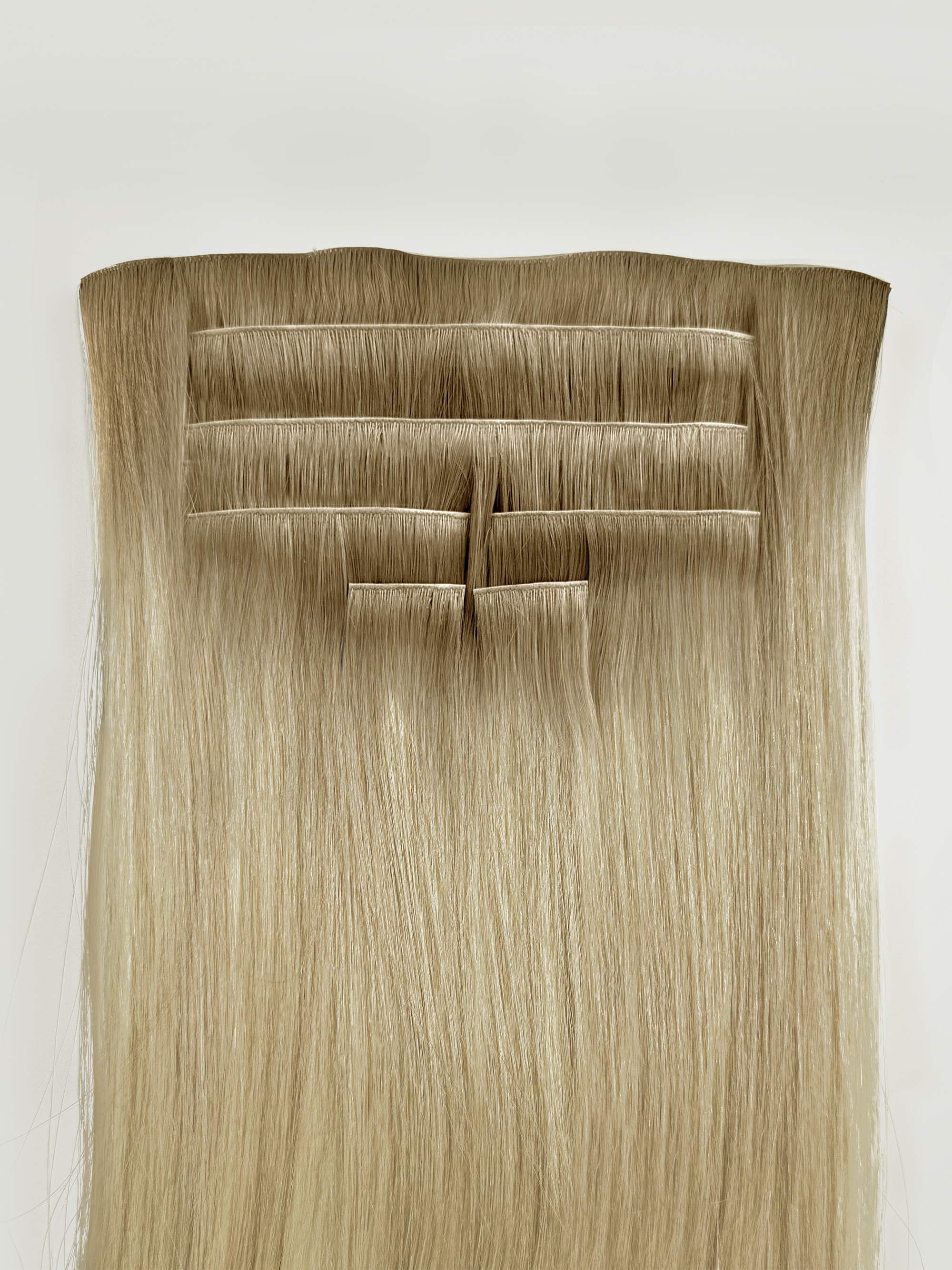 Sunkissed Blonde Invisible Clip-Ins 18"/45.72cm (100g) - Image 3